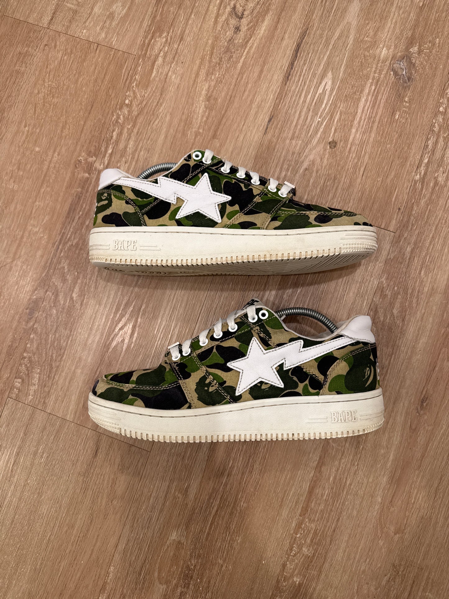 A Bathing Ape Bape Sta Low ABC Camo 20th Anniversary Green
