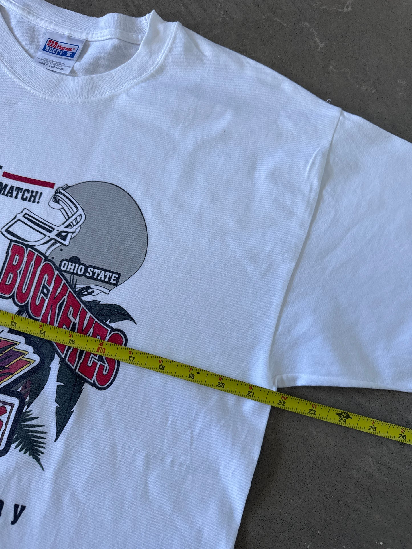 Vintage 2002 Outback Bowl University Of South Carolina Gamecocks Ohio State Tee