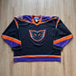 Vintage 90s Bauer Philadelphia Phantoms SP Black AHL Hockey Jersey
