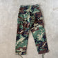 Vintage Military Camo Cargo Pants