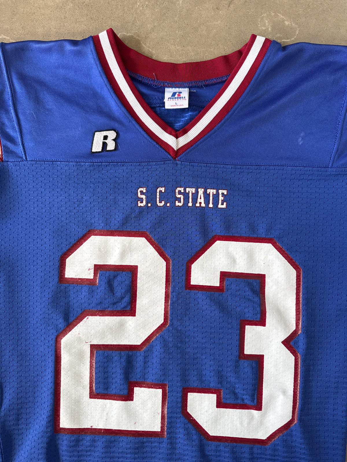 Vintage 90s Russell Athletic South Carolina State University Bulldogs Football Jersey