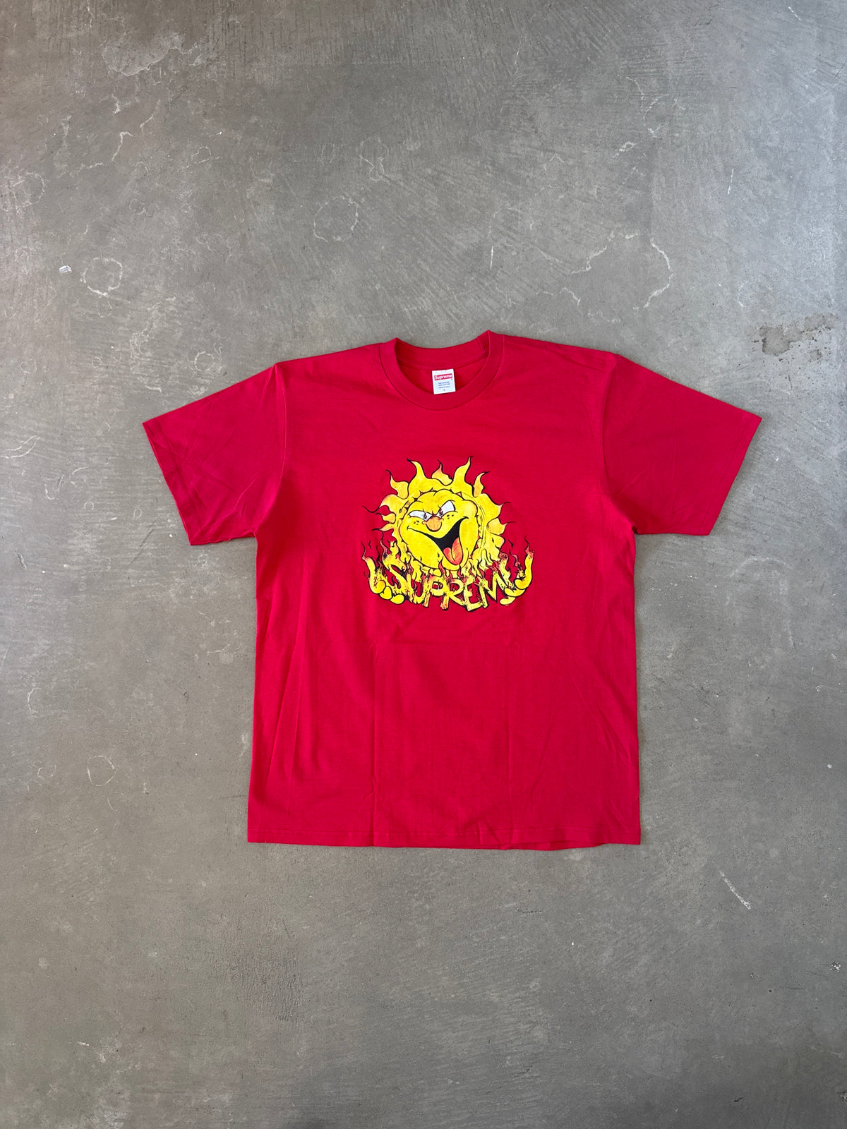 Supreme Sun Red Tee (FW20)