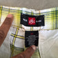 Vintage Y2K Dtek Plaid Baggy Long Shorts