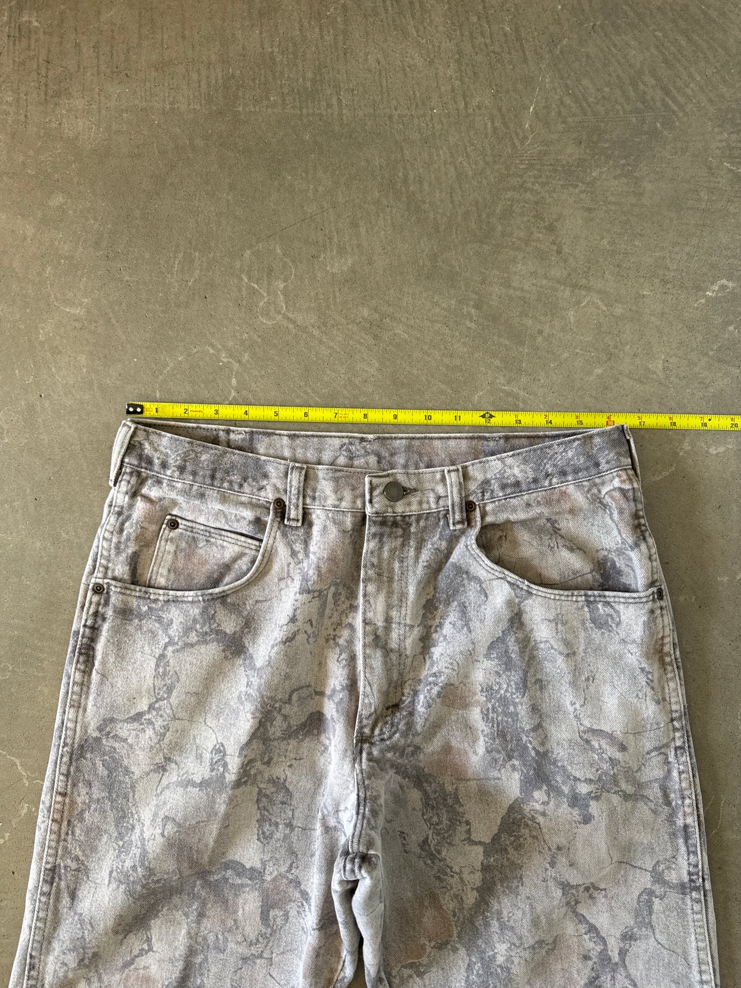 Vintage Wrangler Double Knee Forest Camo Pants