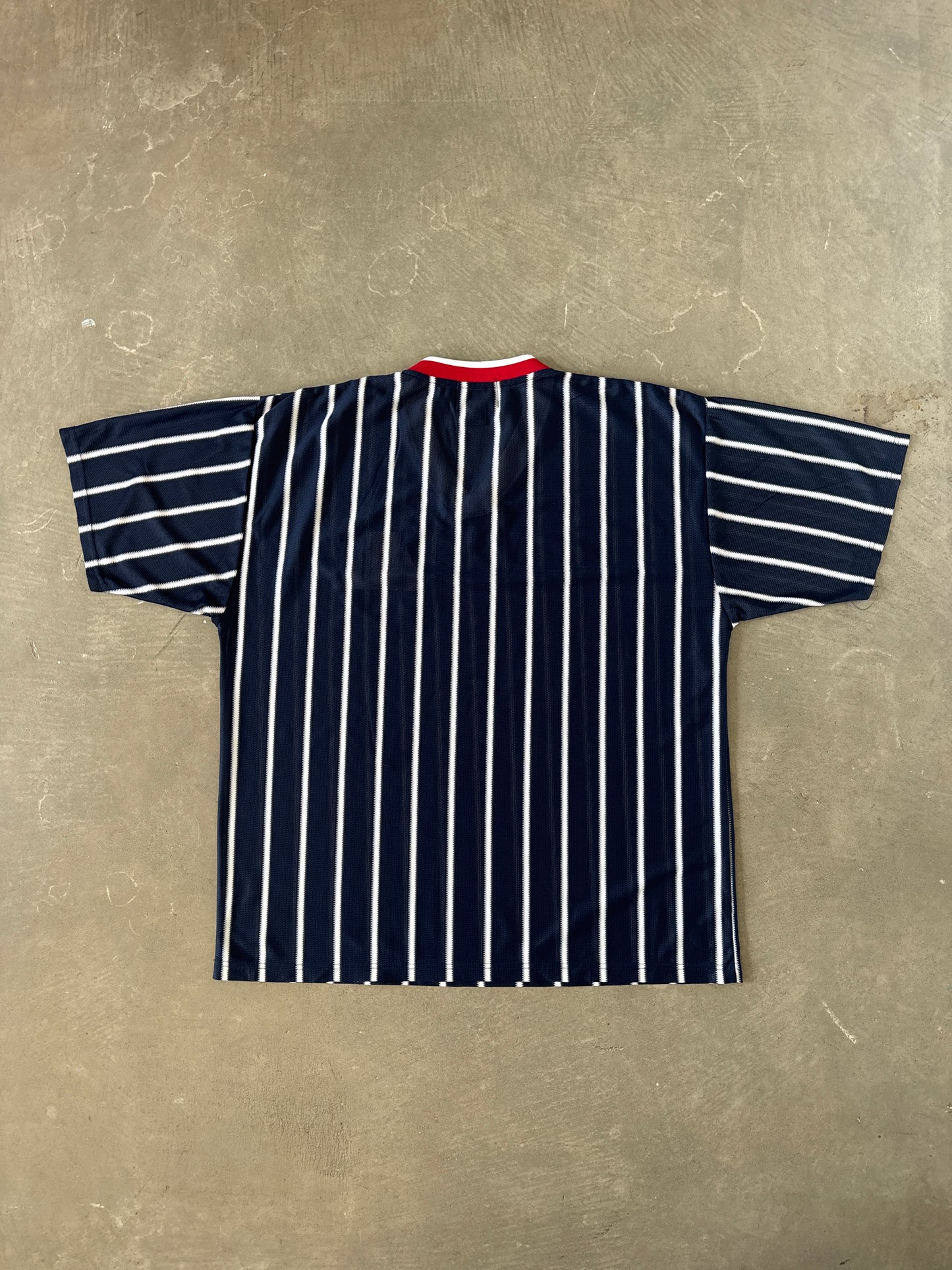 Vintage Match 1 Howard University Bison Striped Jersey