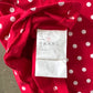 Comme des Garçons PLAY Polka Dot Red Long Sleeve