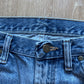 Vintage Wrangler Distressed Regular Fit Blue Denim Jeans