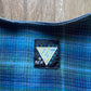 Vintage 90s Be-Bop Plaid Cargo Reversible Vest