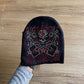 Vintage Y2K Skull Rock Bedazzled Skully Beanie Hat