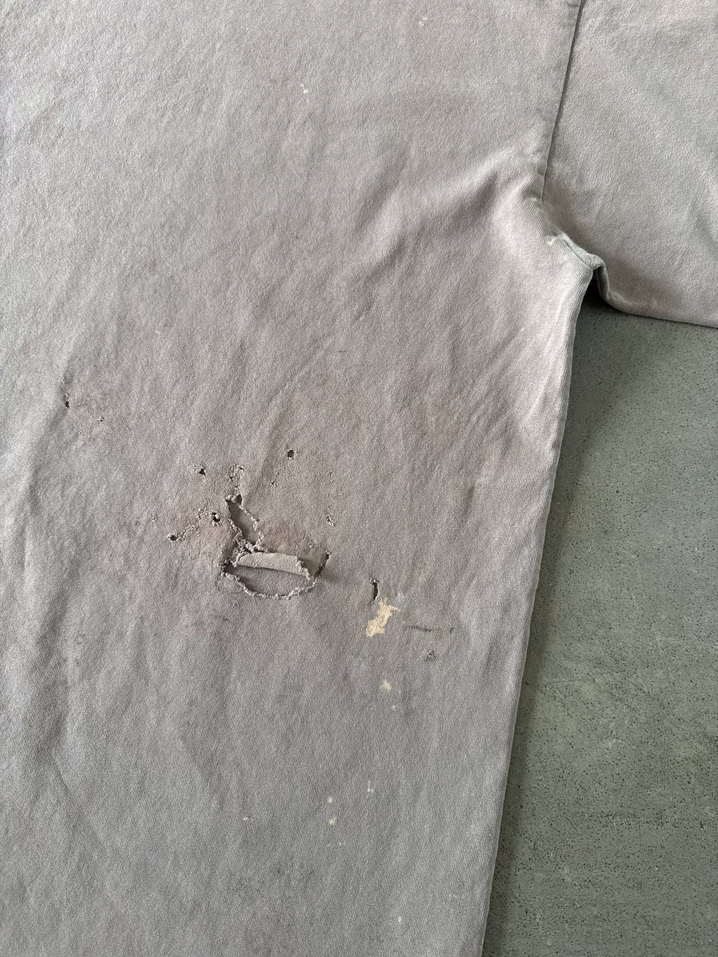 Vintage 90s Carhartt Sun Faded Tan Logo Pocket Tee