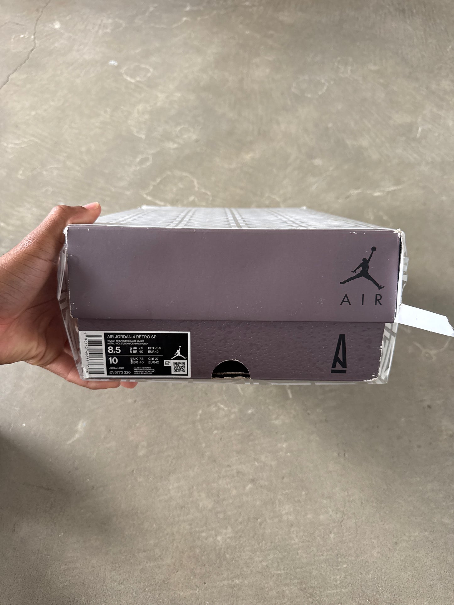 Jordan Retro 4 A Ma Maniere Violet Ore