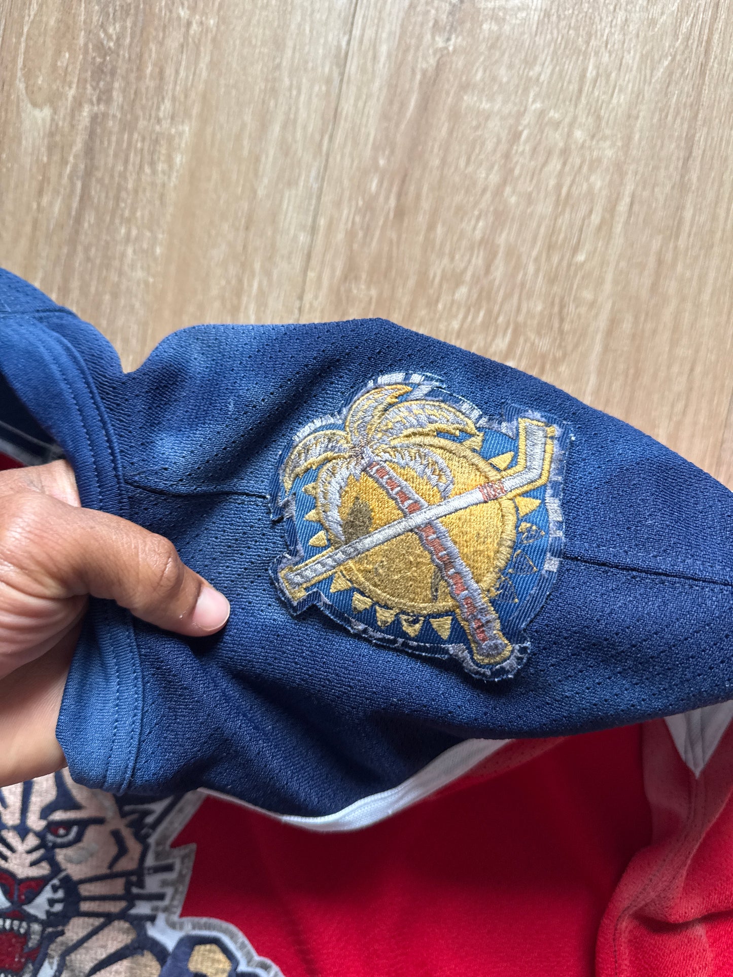 Vintage CCM Florida Panthers Sunfaded Hockey Jersey