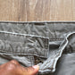 Vintage Carhartt Paint Splatter Dark Tan Dungaree Fit Carpenter Shorts