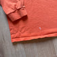 Vintage Nike Orange Neck Logo Long Sleeve