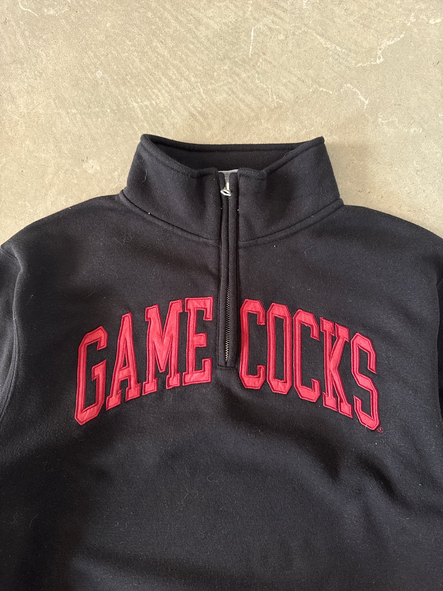 Zoozatz University Of South Carolina Gamecocks Quarter Zip Fleece Pullover