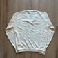 Vintage 90s Izod Lacoste Cream Embroidered Logo Sweater