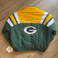 Vintage 90s Gameday Green Bay Packers Puffer Jacket