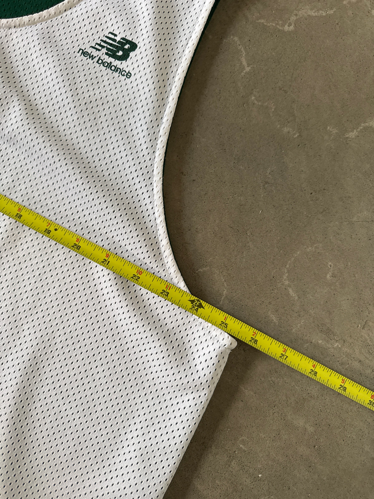 Aime Leon Dore x New Balance Sonny NY White/Green Reversible Jersey