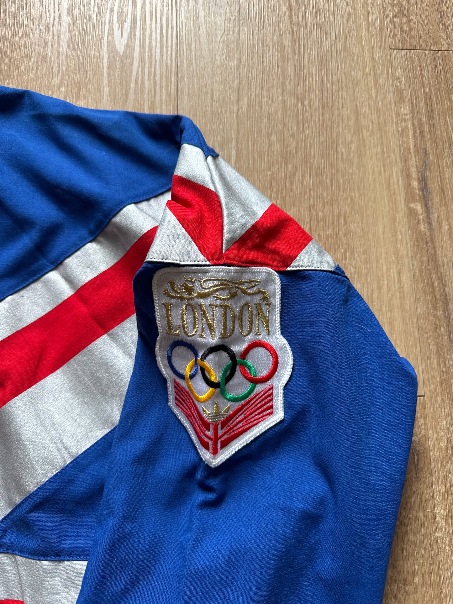 Vintage 80s Adidas Olympic Games London 1908 1948 Sweatshirt