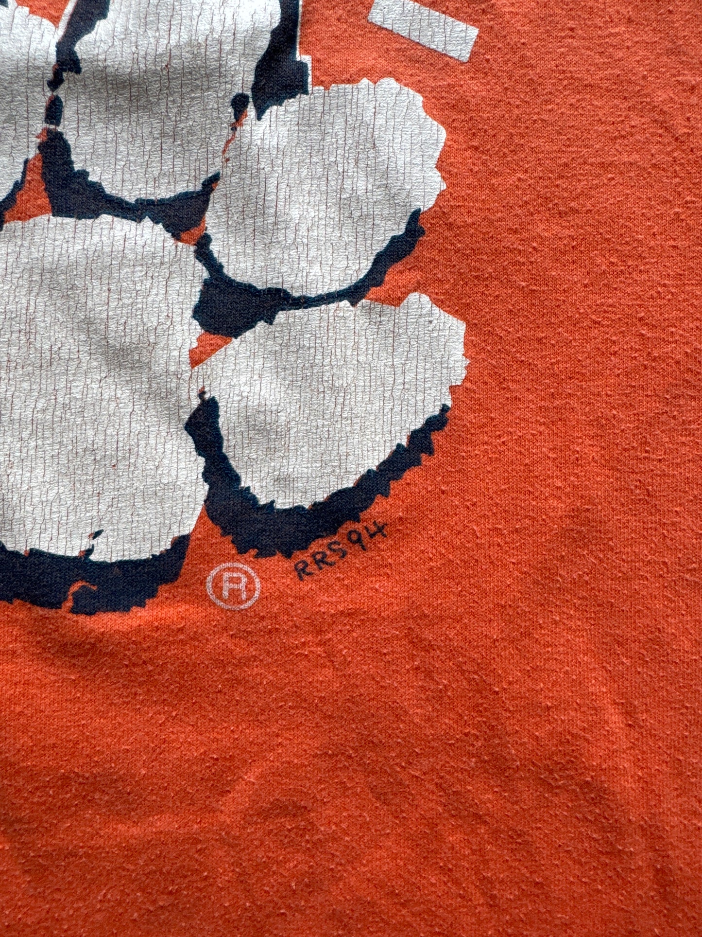 Vintage University Of Clemson Tigers Tee