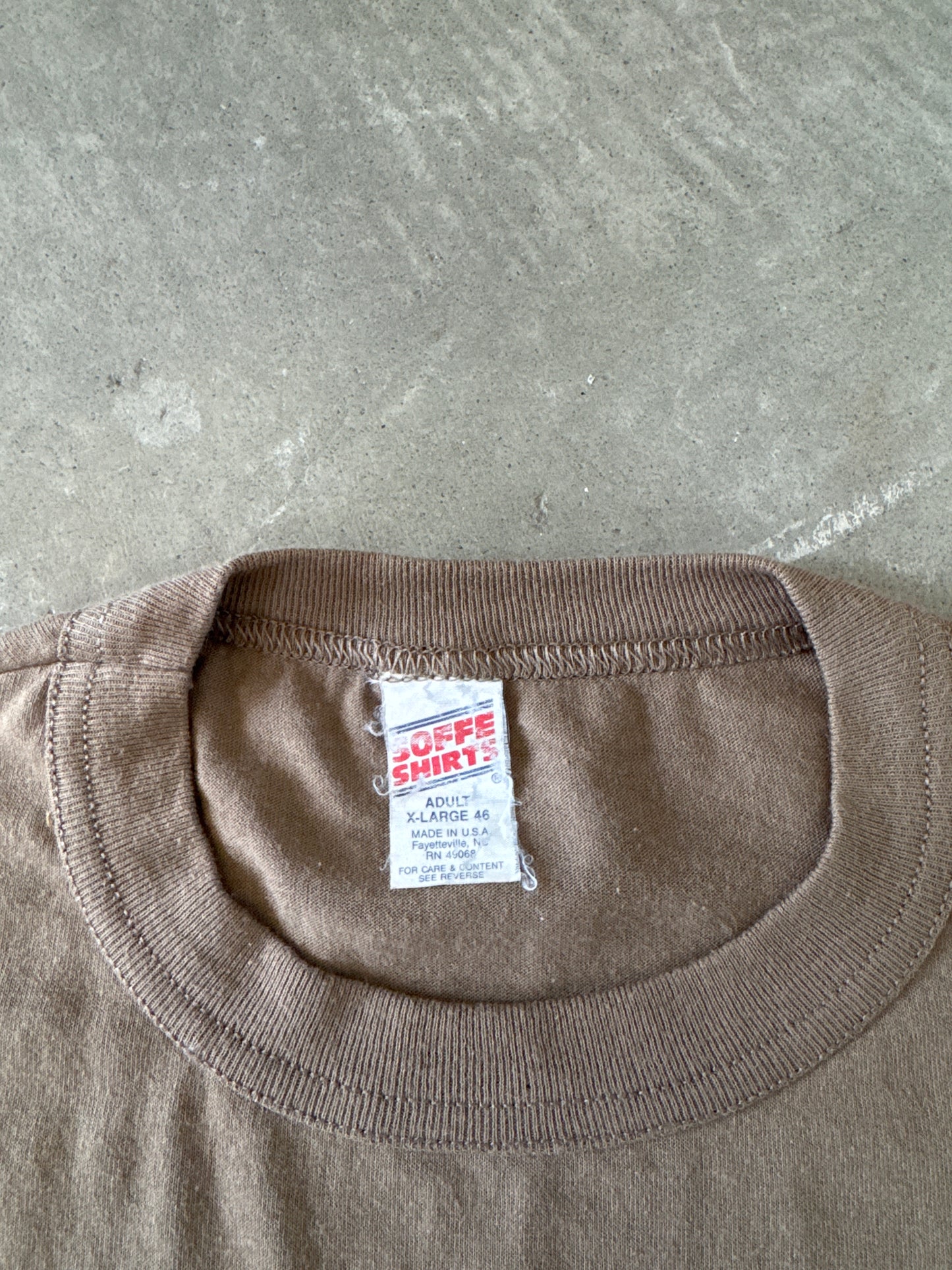 Vintage 1996 South Carolina Army Safety Award Tee