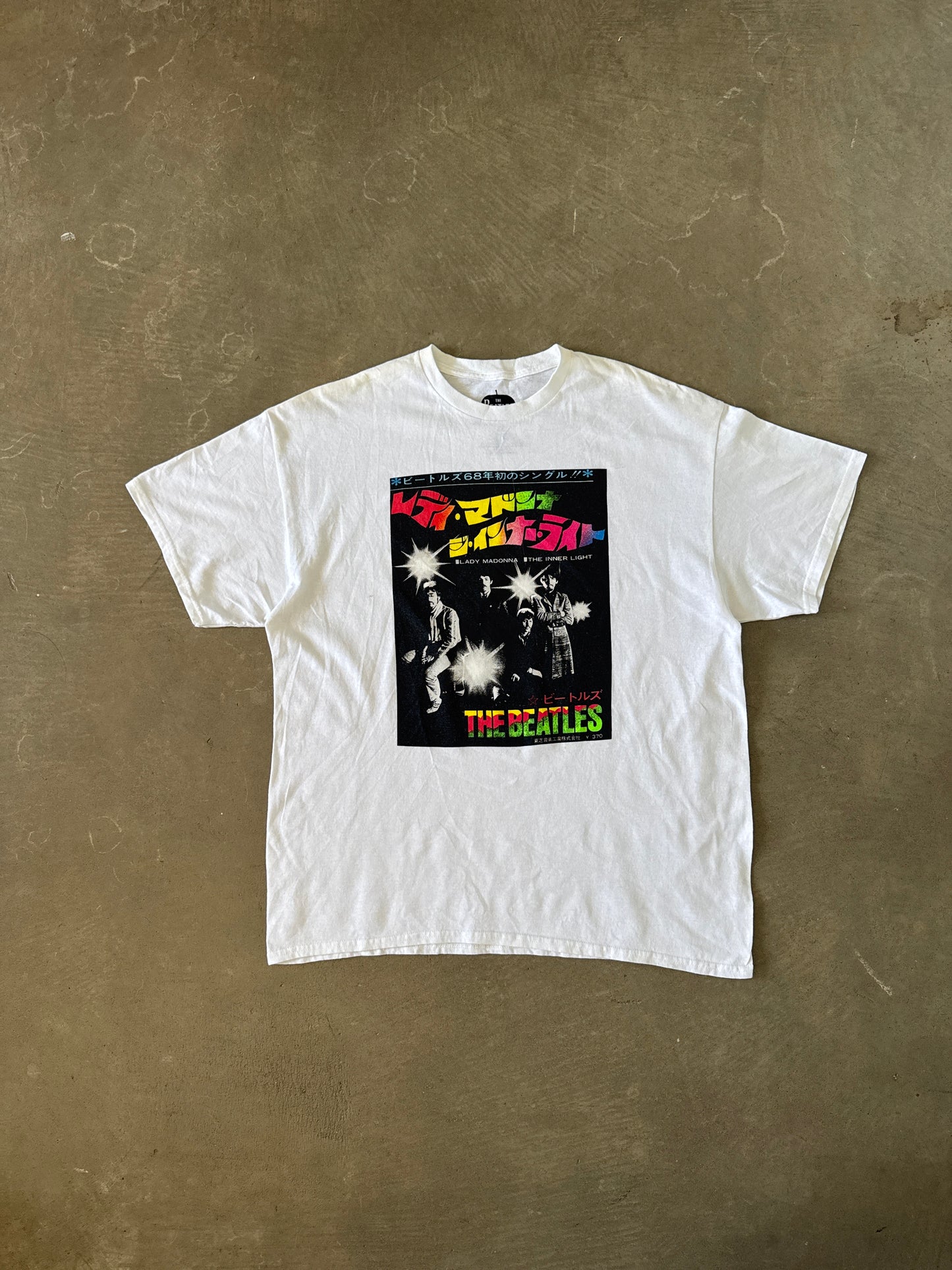 The Beatles Lady Madonna The Inner Light Japanese Tee
