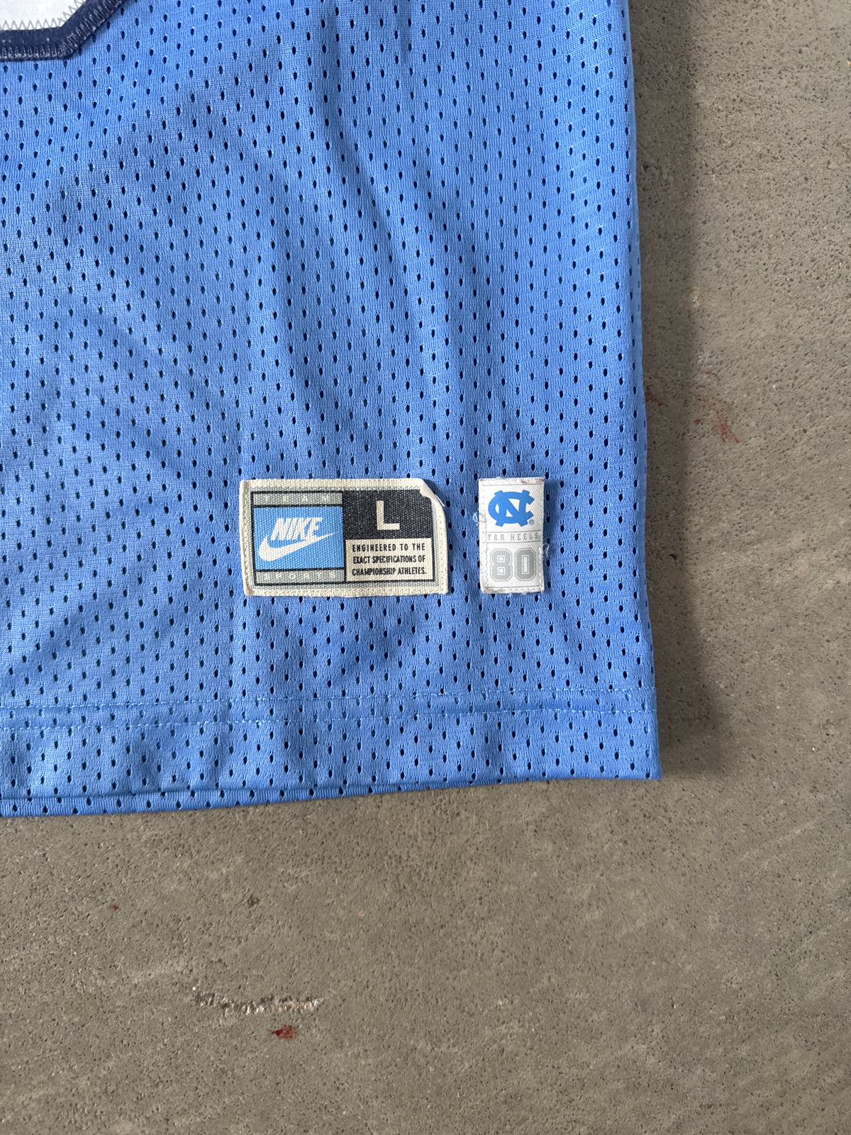Vintage Youth 90s Nike University Of North Carolina Chapel Hill Tarheels Football Jersey
