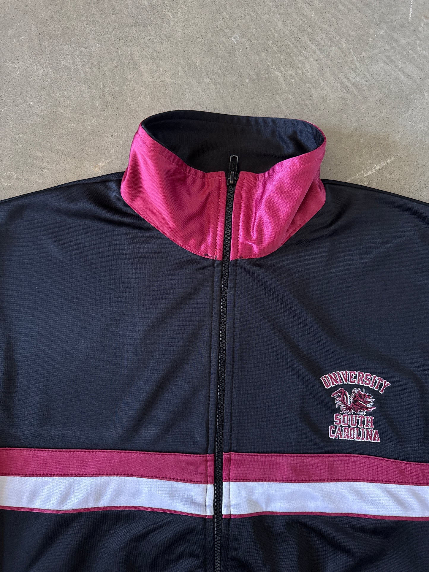 Vintage 80s Starter University Of South Carolina Gamecocks Track Jacket
