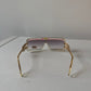 Vintage 90s Crozel Hip Hop Style Glasses