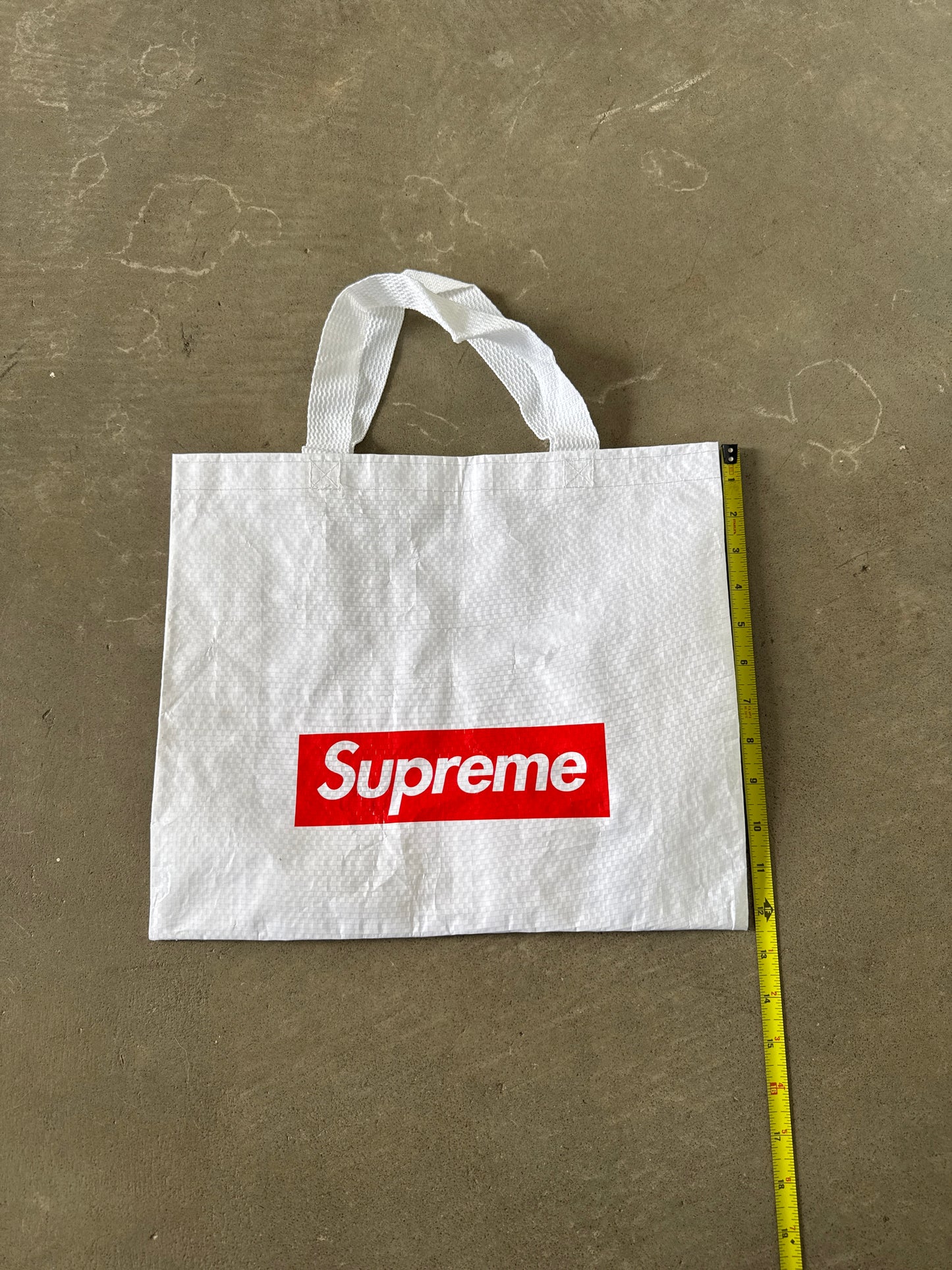 Supreme Woven Box Logo Reusable Shopping Tote Bag