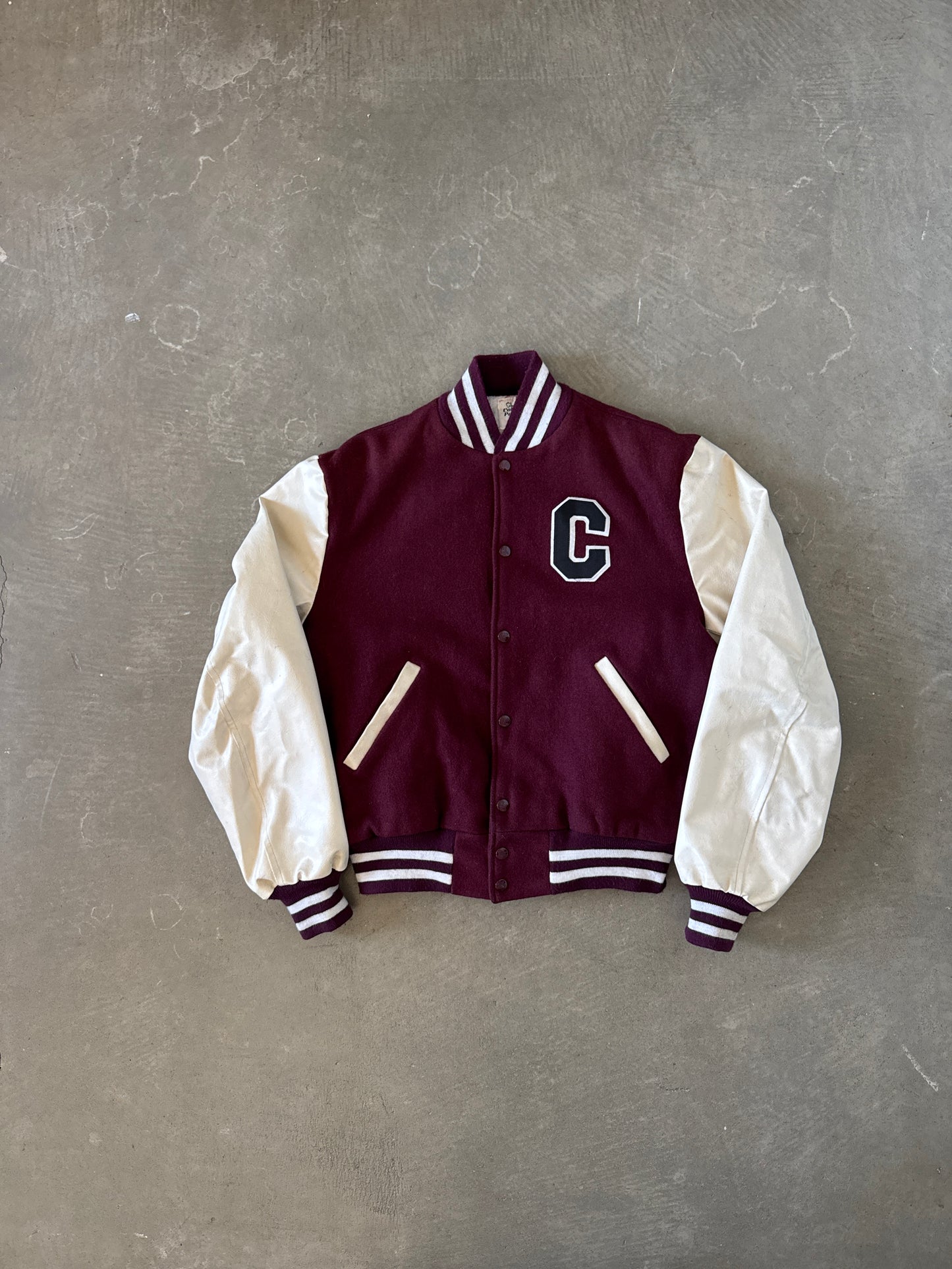 Vintage 80s University Of South Carolina Gamecocks Varsity Jacket