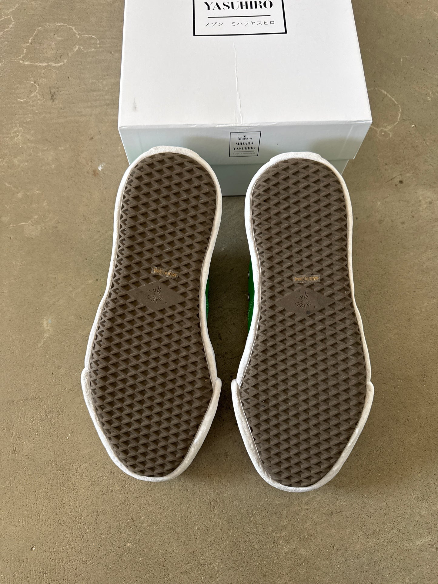 Maison Mihara Yasuhiro Peterson 23 OG Sole Canvas CL Green