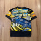 Vintage 1997 Nascar Rusty Wallace Faster Than The Speed Of Lite All Over Print Tee