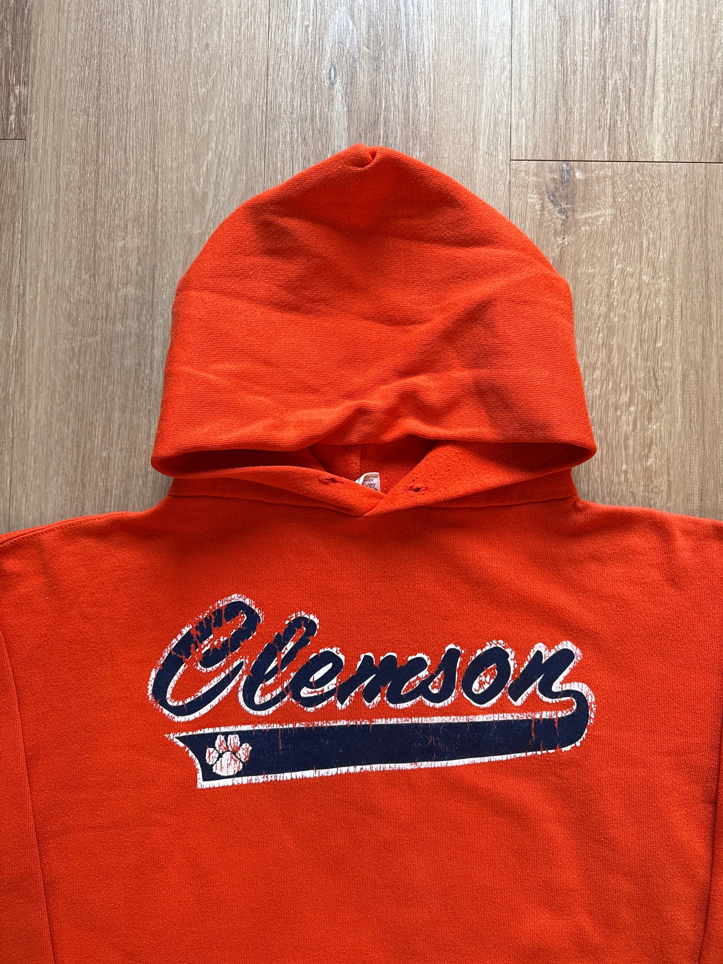 Vintage 70s Russell Athletic University Of Clemson Tigers Hoodie