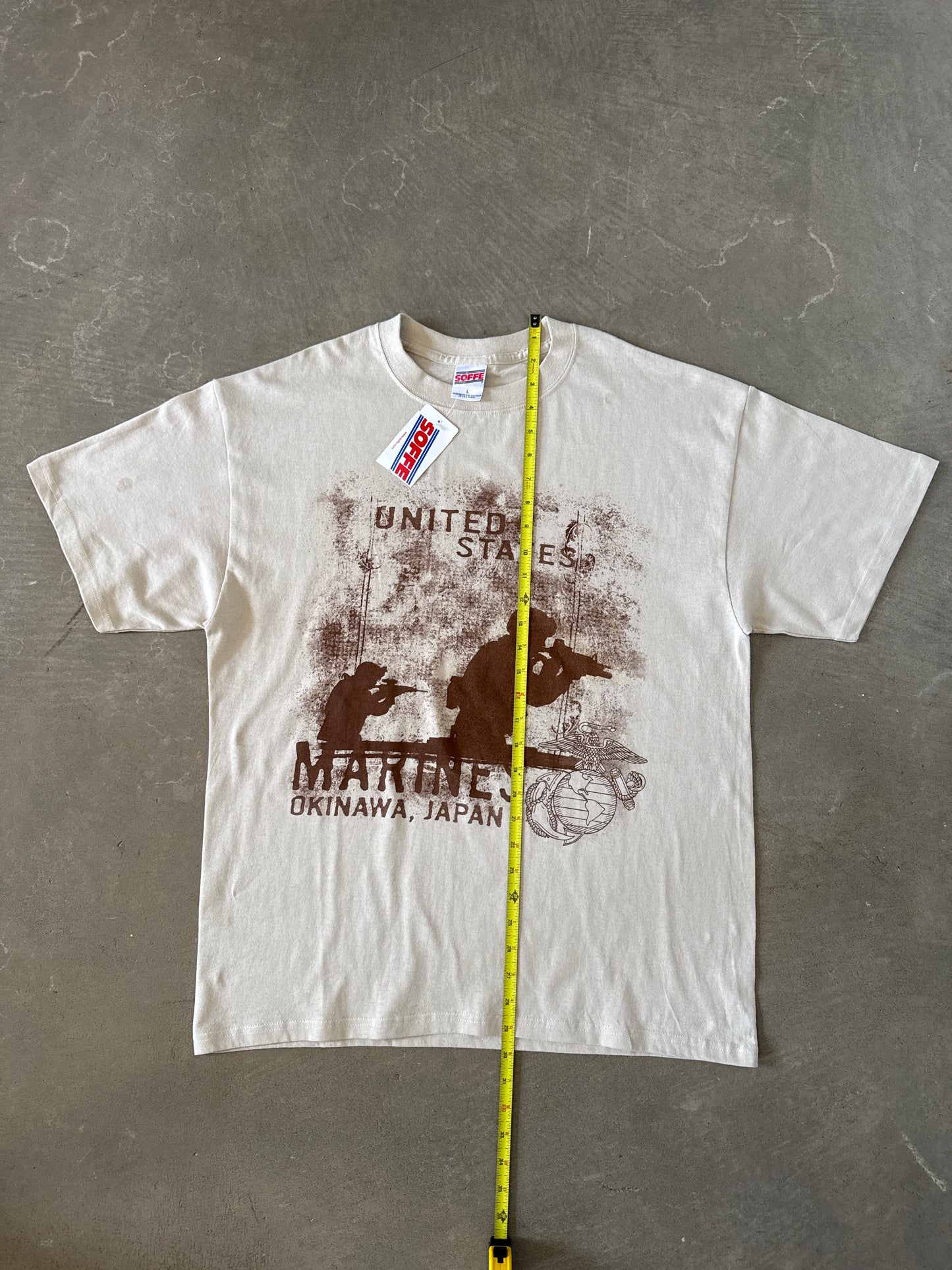 Vintage Soffe United States Marines Okinawa Japan Tee