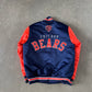 Mitchell & Ness Chicago Bears Primetime Throwbacks Vintage Satin Full-Snap Jacket