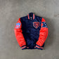 Mitchell & Ness Chicago Bears Primetime Throwbacks Vintage Satin Full-Snap Jacket