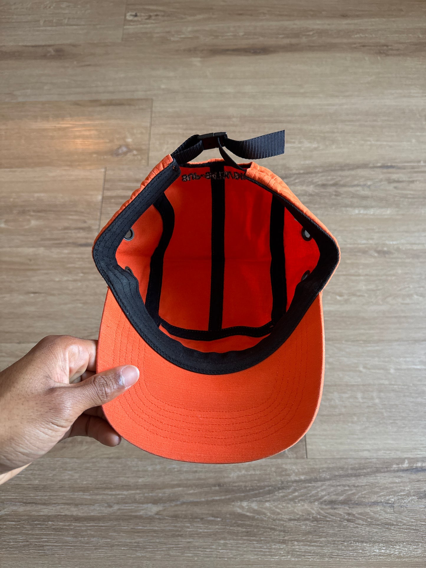 Supreme Military Camp Cap Orange SS24