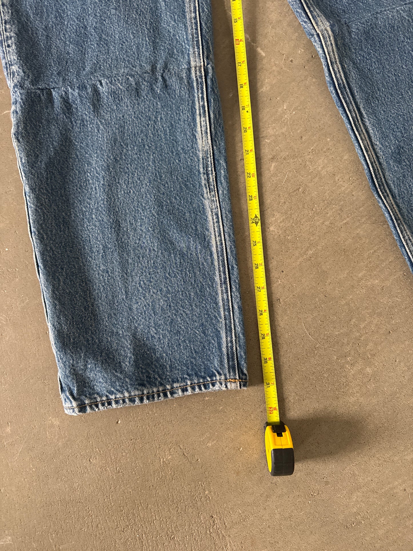 Zara Patchwork Relaxed Fit Denim Jeans