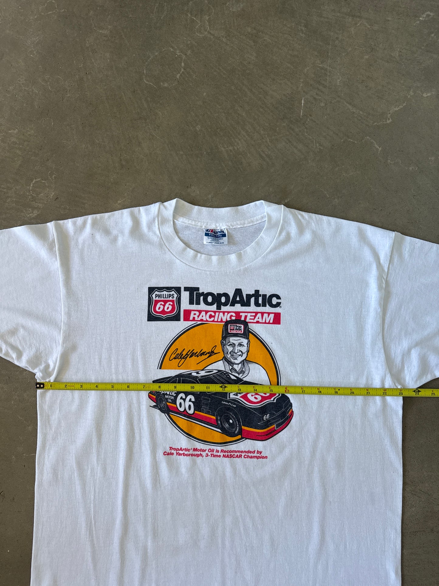VINTAGE NASCAR TROP ARTIC RACING TEAM CALE YARBOROUGH TEE