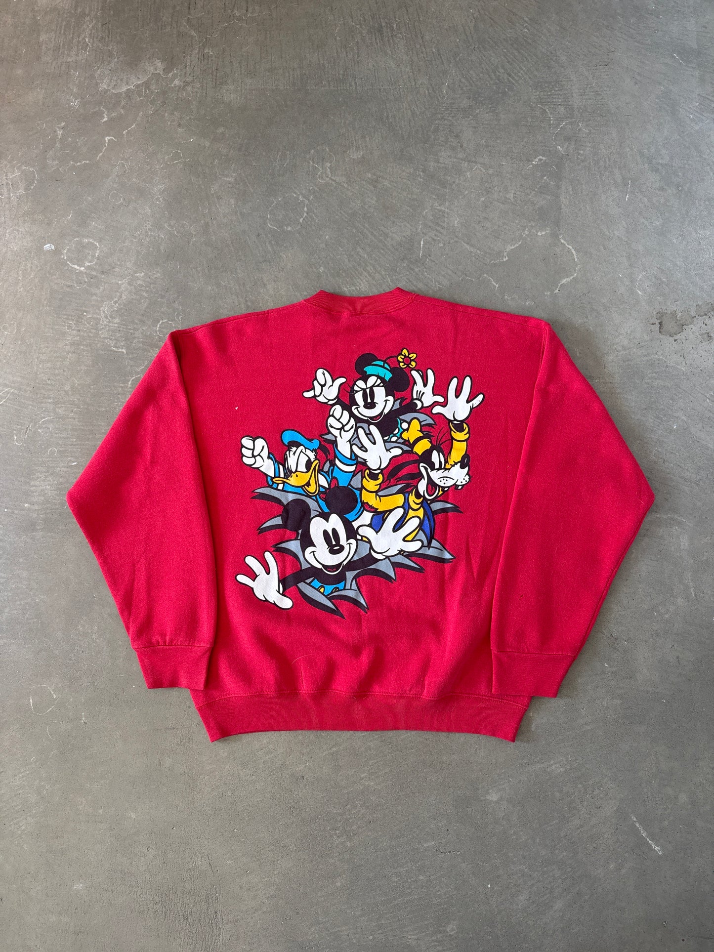Vintage 90s Mickey Mouse & Co Break Threw Sweatshirt