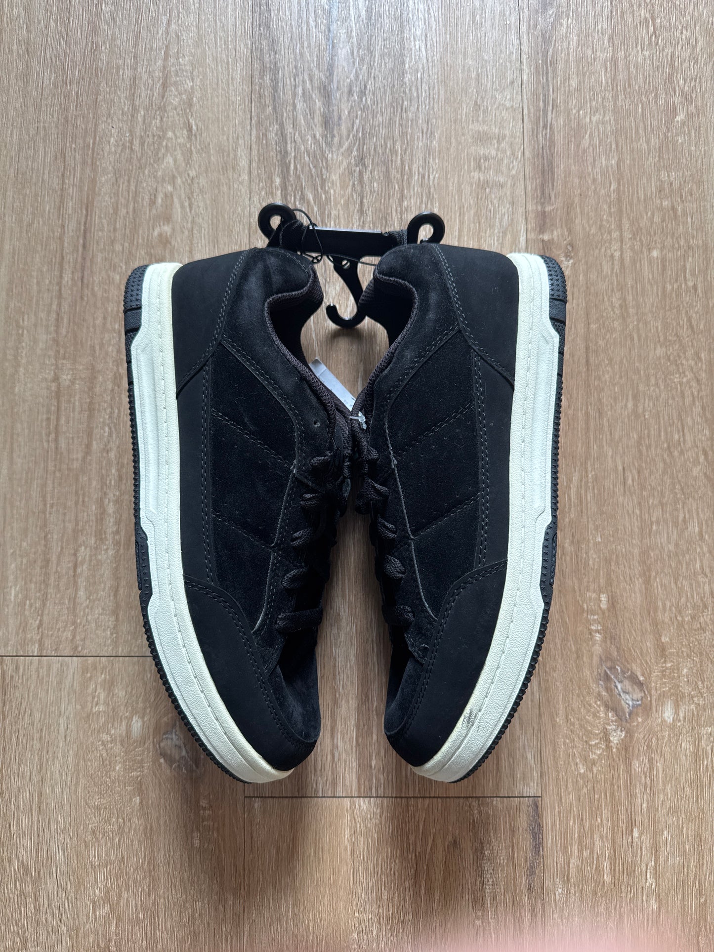 Ocean Pacific Black Suede Bulky Skate Shoes