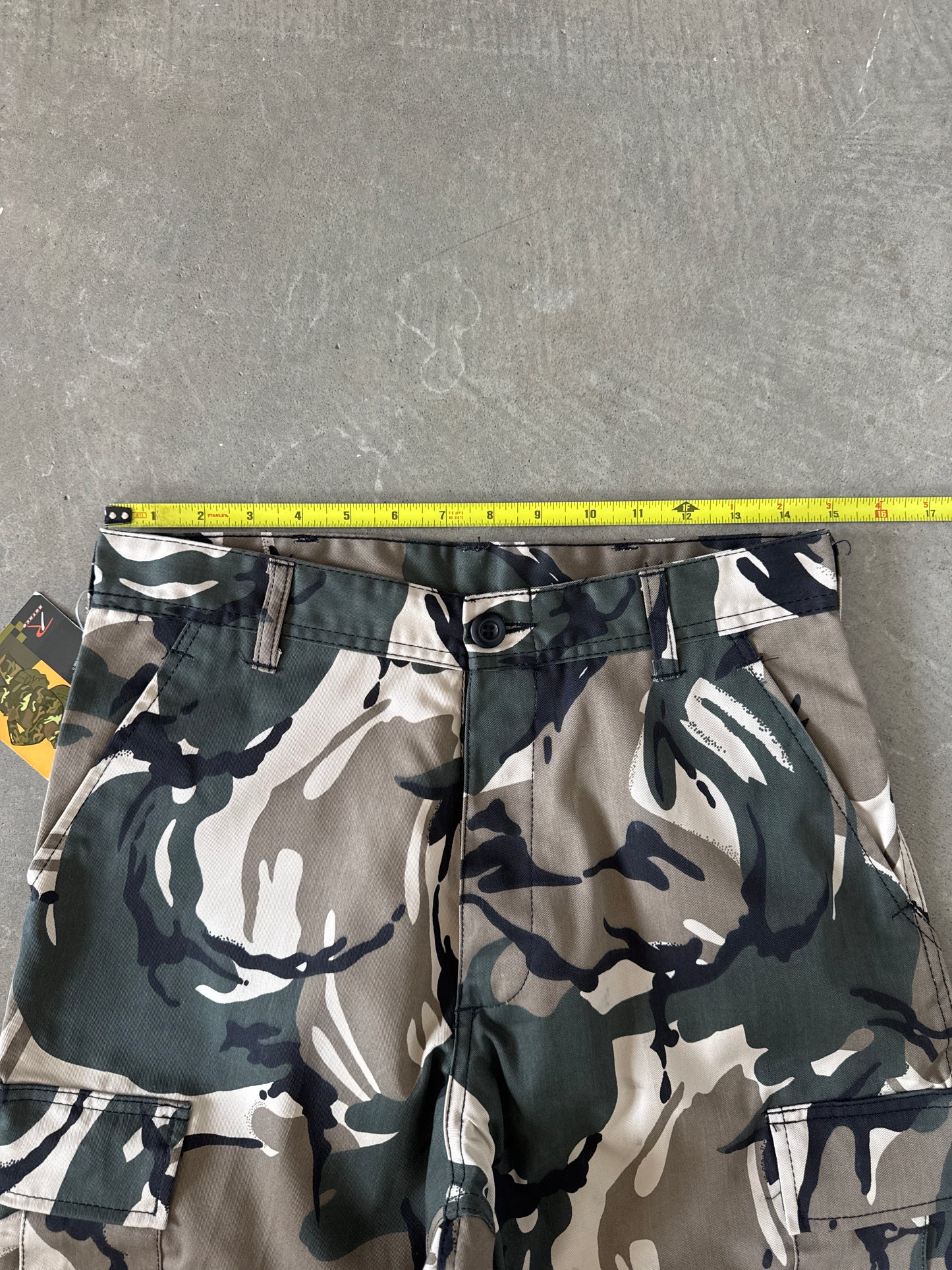 Vintage Rhodesian Brushstroke Camo Cargo Pants
