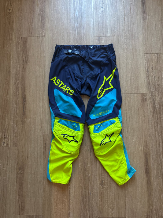 Alpinestars Techstar Factory Dark Blue MX Off Road Pants