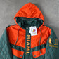 Vintage 90s University Of Miami Hurricanes Stadium Long Coat Jacket