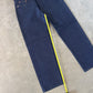 Evisu Embroidered Japanese Wave Art Salvage Denim Jeans