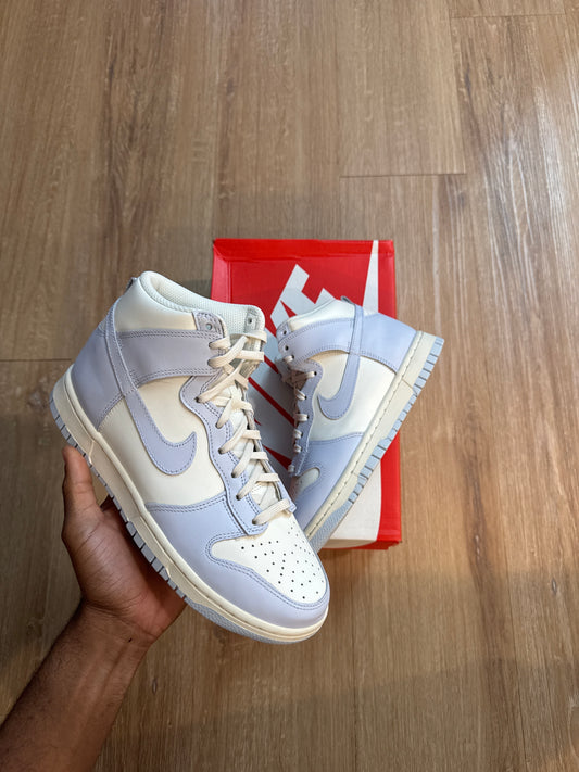 Nike Dunk High Sail Football Grey