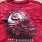 The Mountain University Of South Carolina Gamecocks Helmet Tie Dye Tee