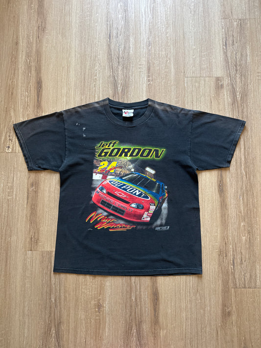 Vintage 1998 Nascar Jeff Gordon Night Warrior Tee