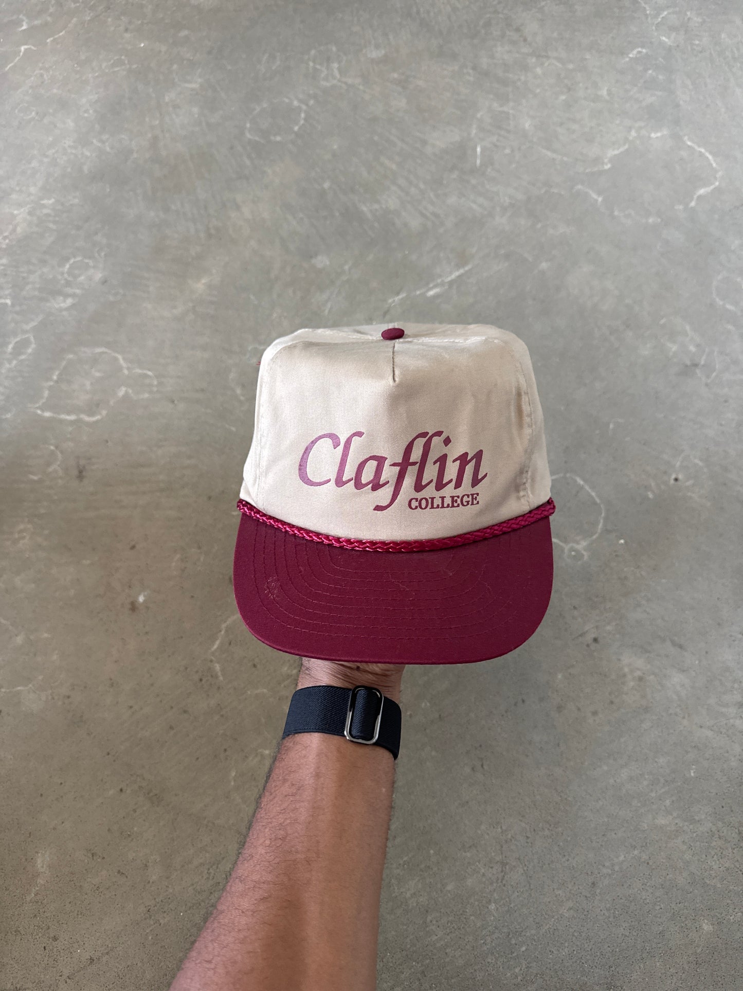 Vintage Claflin University Panthers Snapback Hat